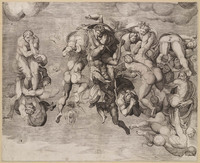 KG 00160
<br/>
Laatste Oordeel: verdoemden en duivels
<br/>
<em>Casa, Nicolò della (werkz. 1543 - 1547)</em>